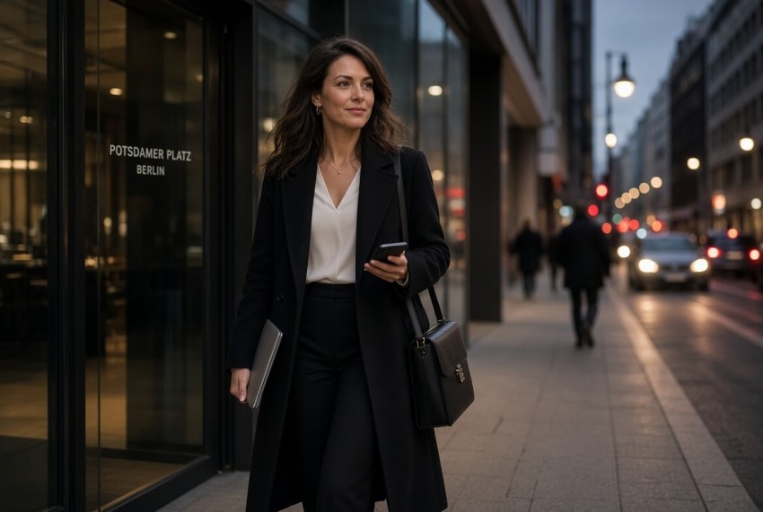 Dating-Tipps f&uuml;r Berufst&auml;tige &ndash; Frau in Berlin findet trotz vollem Terminkalender Zeit f&uuml;r ein Date